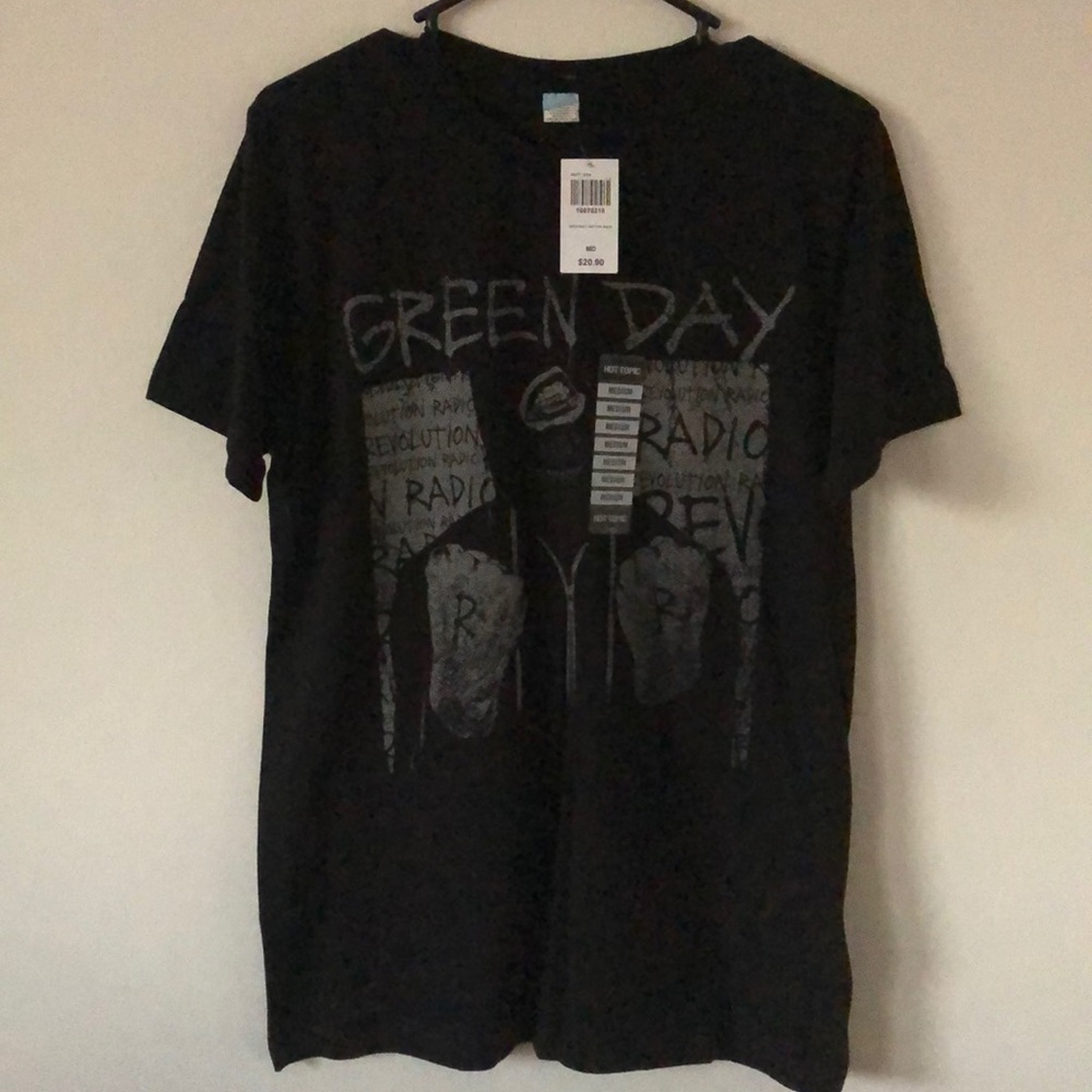 Green Day Band Tee Shirt